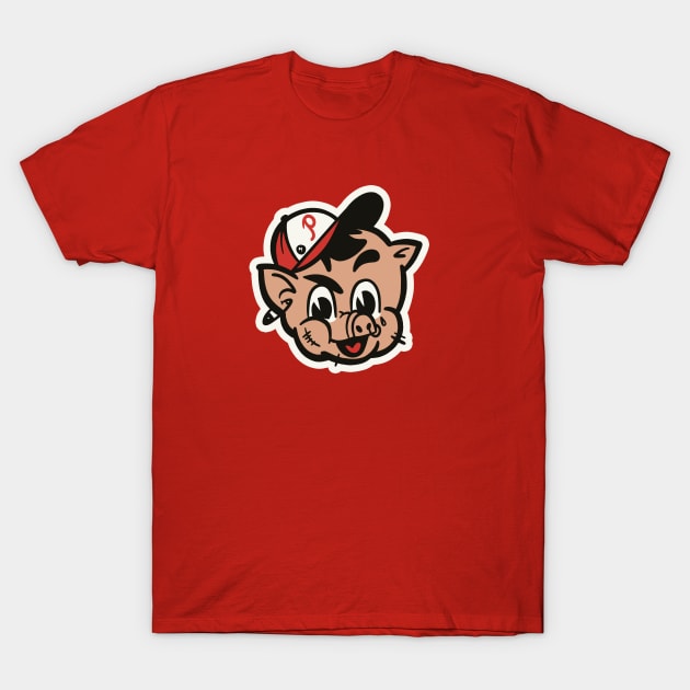 Piggly Wiggly Goes Punk T-Shirt by sombreroinc